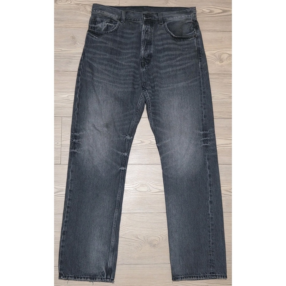 Essentials Fear Of God FOG Men's Black Jeans Size 32 Denim Baggy Streetwear